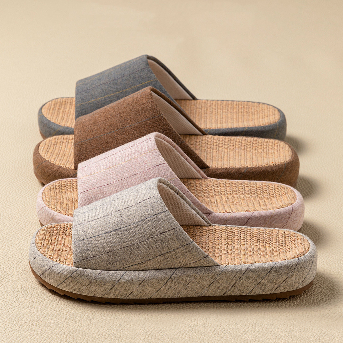 Women Shoes Size To Men - Summer Women Home Slippers Linen Summer