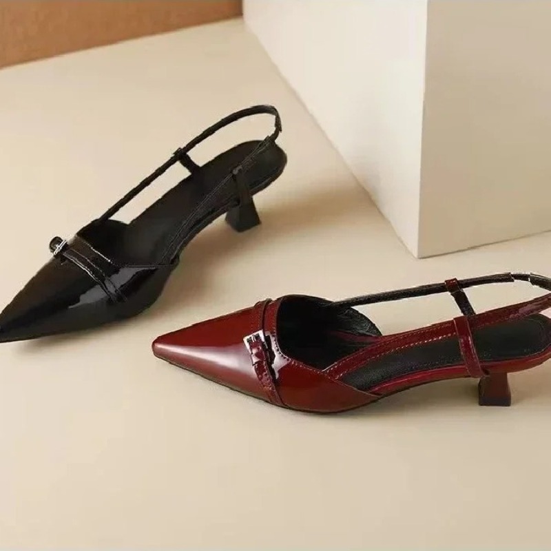 Women Shoes Sandals - Women Sandals Fashion Pointed Low Heels