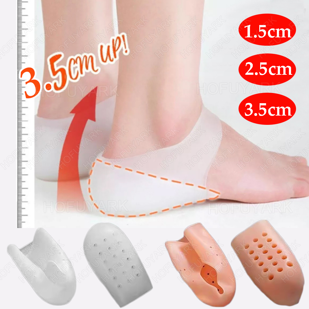 Women'S Shoes With Plantar Fasciitis - Invisible Height Increase Insole Silicone Socks