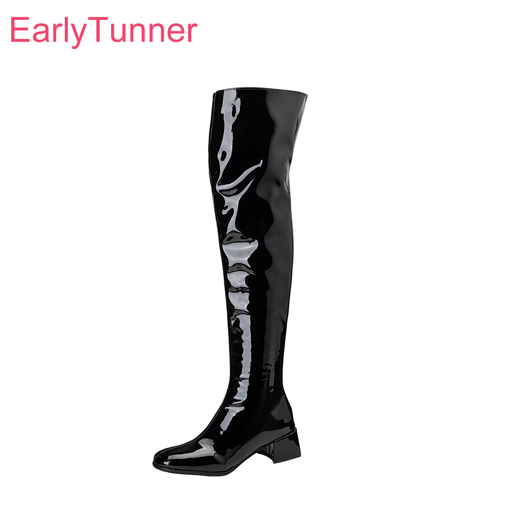 Women'S Shoes In Size 12 - 2025 New Winter Mature Black Silver
