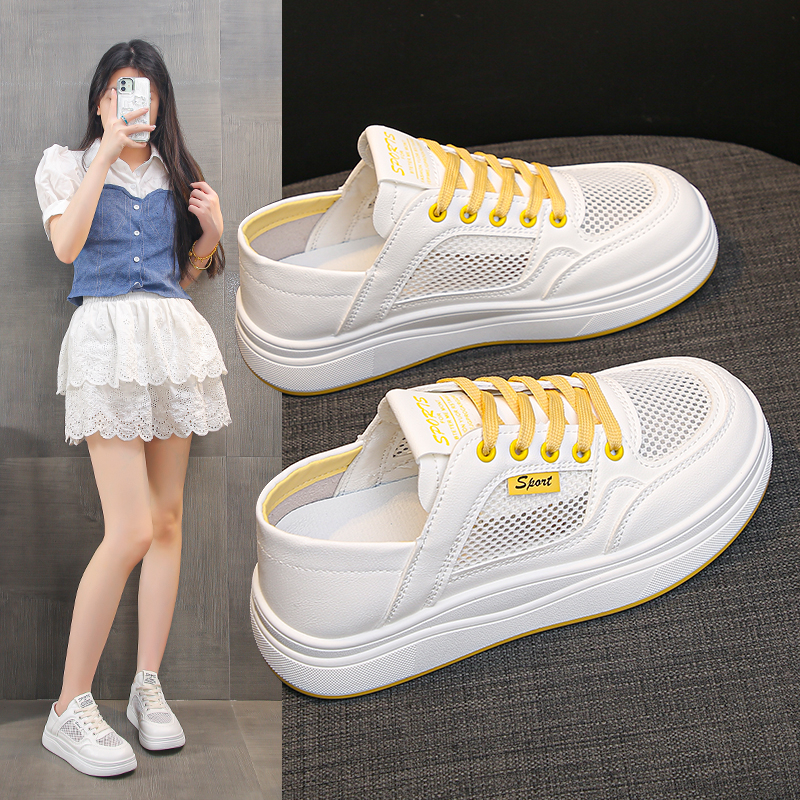 Mesh Sneaker Women - spring/summer Fashion New Women Casual Lace-up