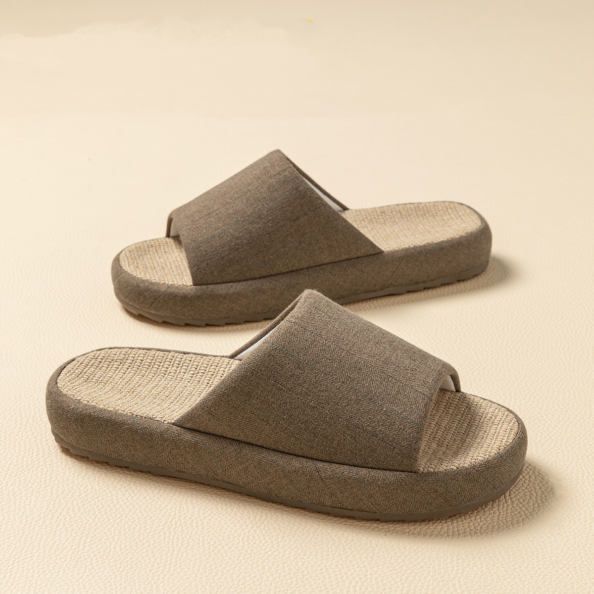 Summer Women Home Slippers Lin - Women Shoes Size To Men avis et prix