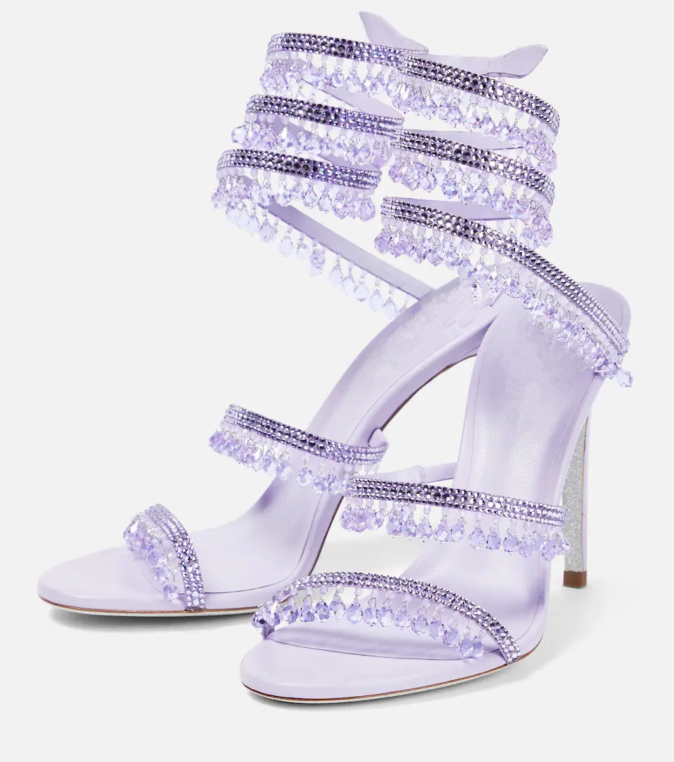 Sexy Green Crystal Fringe Stil - Women'S Shoes Peep Toe avis et prix