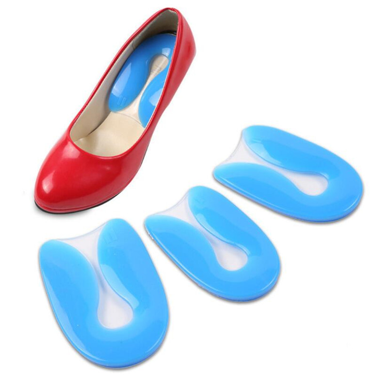 1Pair Foot Pain Relief Silicon - Women'S Shoes With Plantar Fasciitis avis et prix
