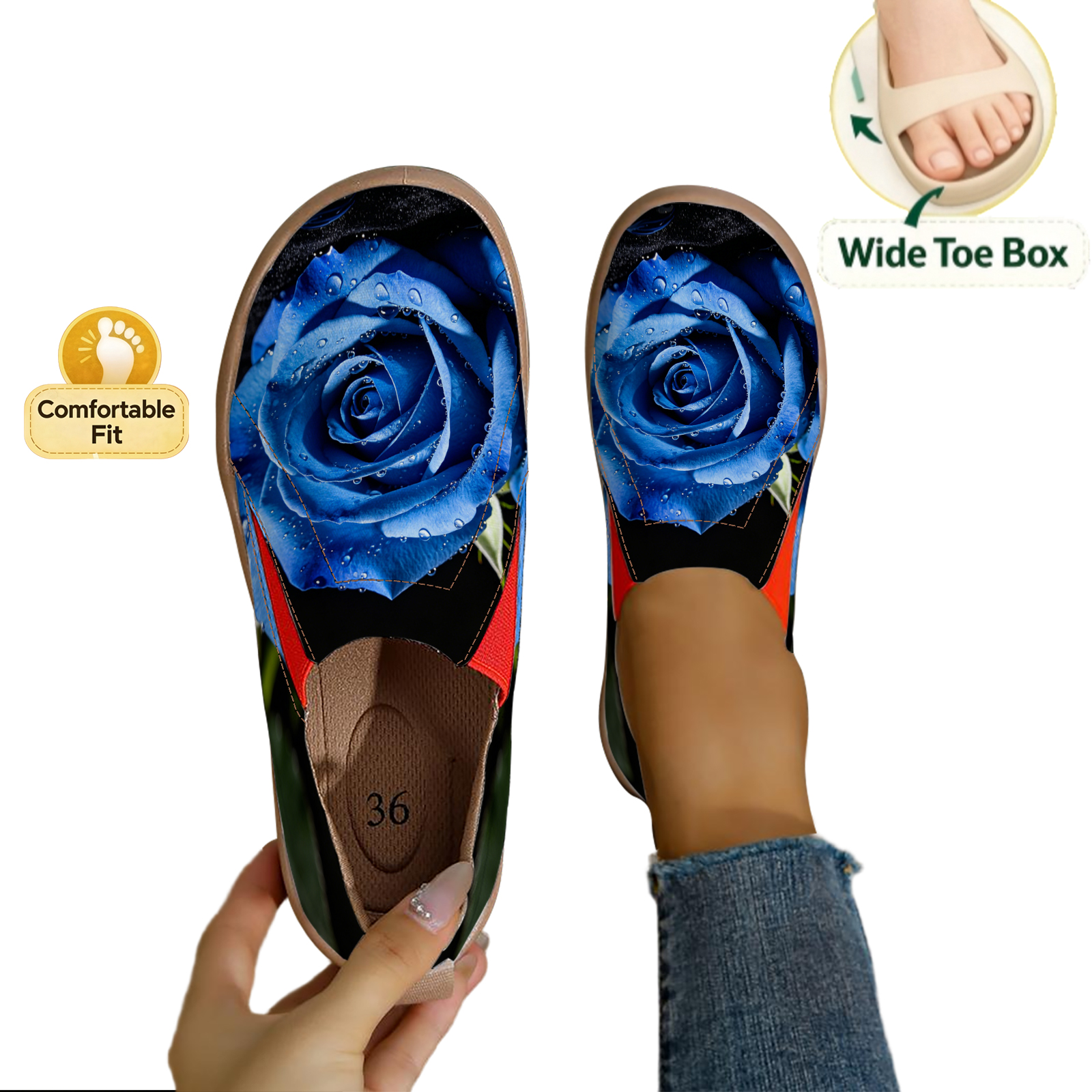 Women's Wide Toe Box Dark Nigh - Women'S Shoes With Wide Toe Box avis et prix