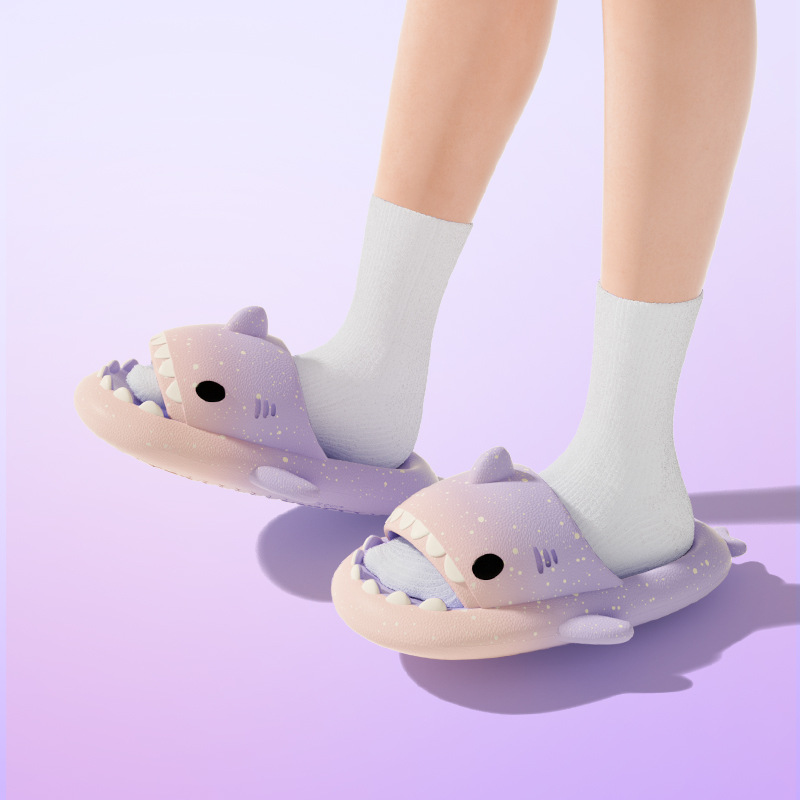 Cute Cartoon Shark Slippers Fo - Women Shoes Size To Men avis et prix