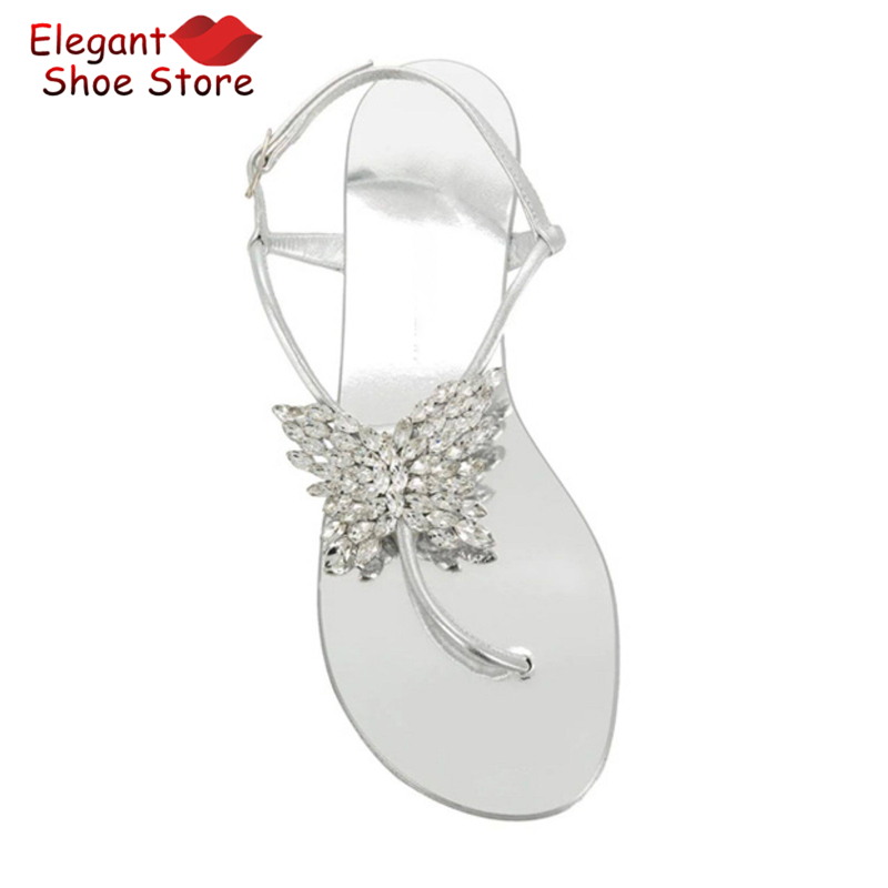 Summer New Rhinestone Butterfl - Women'S Shoes In Size 12 avis et prix