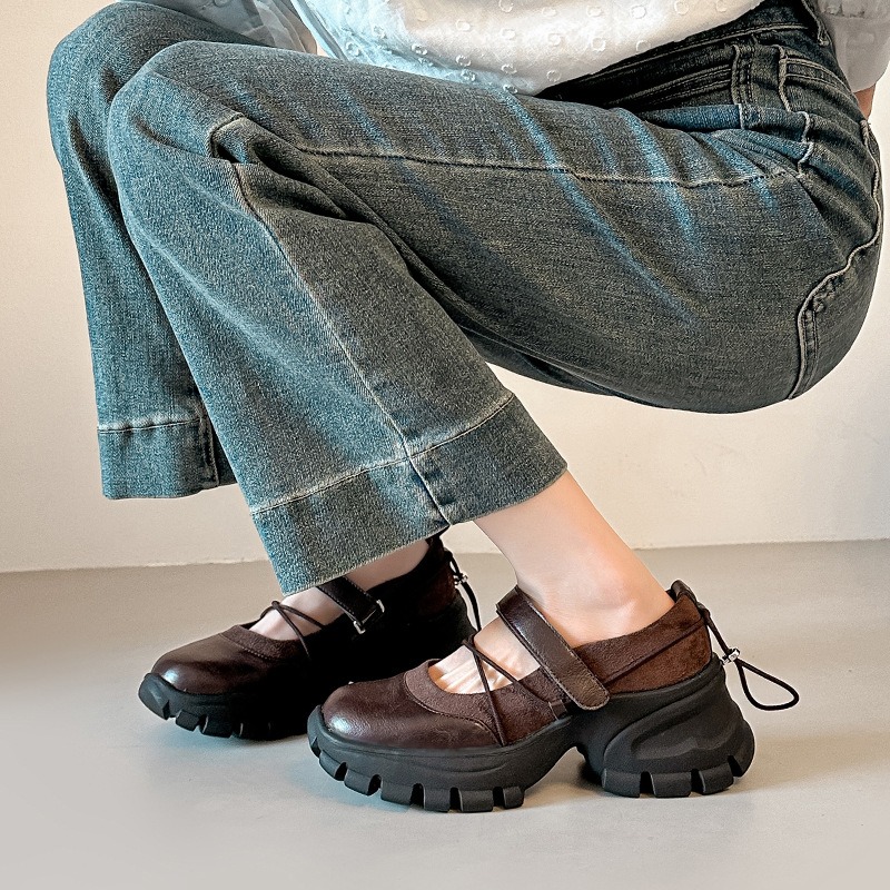New Retro Ballet Mary Jane Sho - Women Shoes Sandals avis et prix