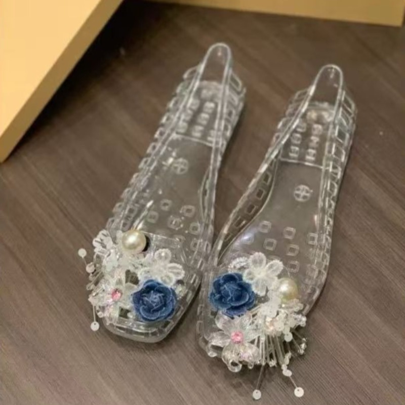 Designer Shoes Glamour PVC Tra - Women Shoes Sandals avis et prix
