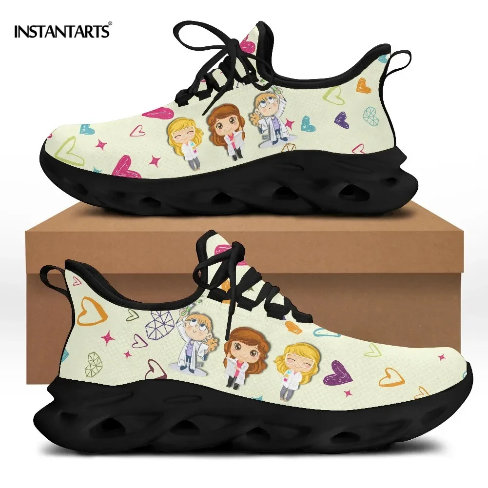 Cute Cartoon Doctor Nurse Shoe - Mesh Sneaker Women avis et prix