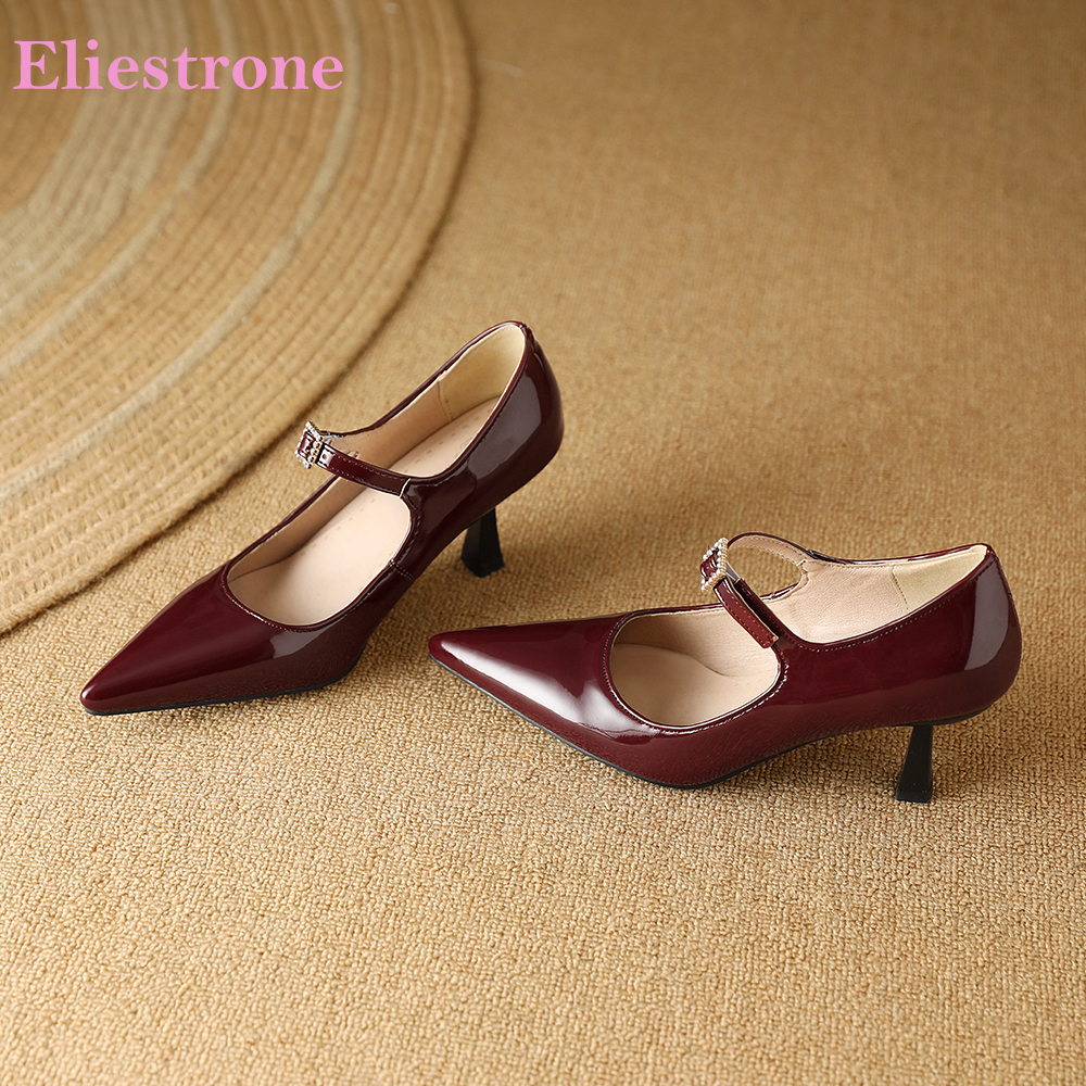New Spring Glossy Black Red Wo - Women'S Shoes In Size 12 avis et prix