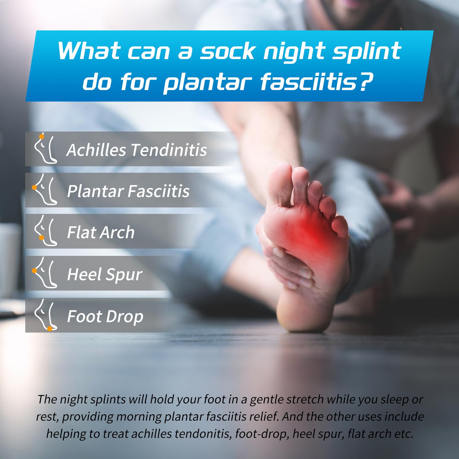 Plantar Fasciitis Night Splint - Women'S Shoes With Plantar Fasciitis avis et prix