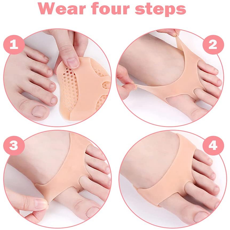 Silicone Metatarsal Pads Foref - Women'S Shoes With Plantar Fasciitis avis et prix