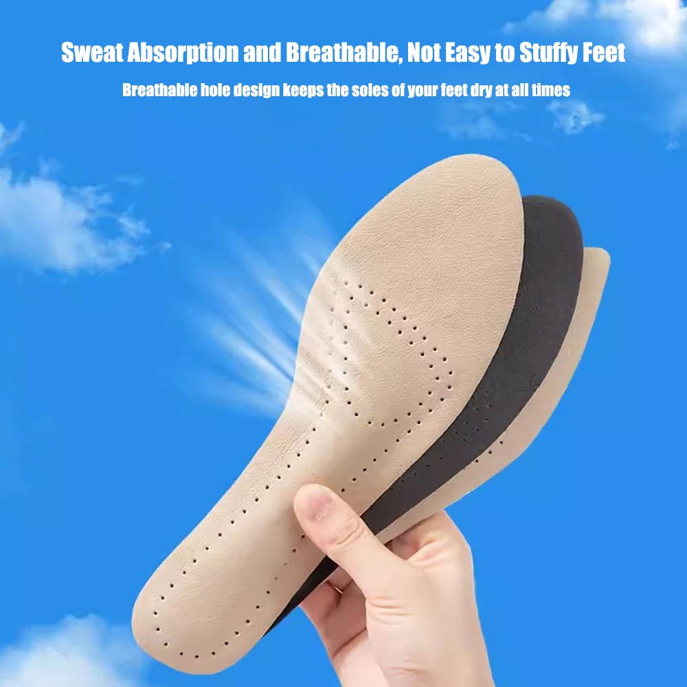 Self adhesive Leather Insoles  - Women'S Shoes With Plantar Fasciitis avis et prix