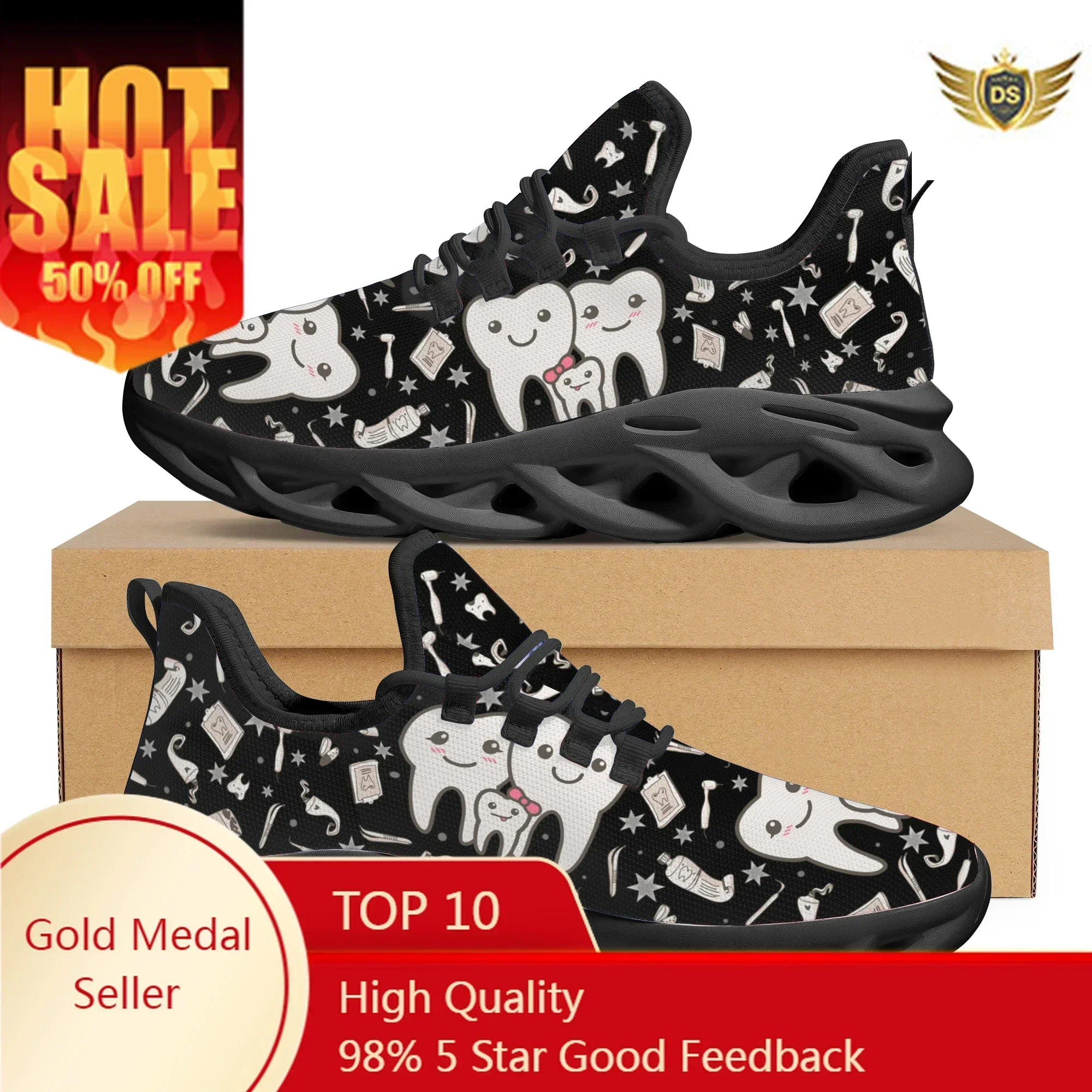 Cute Dental Design Sneakers La - Mesh Sneaker Women avis et prix