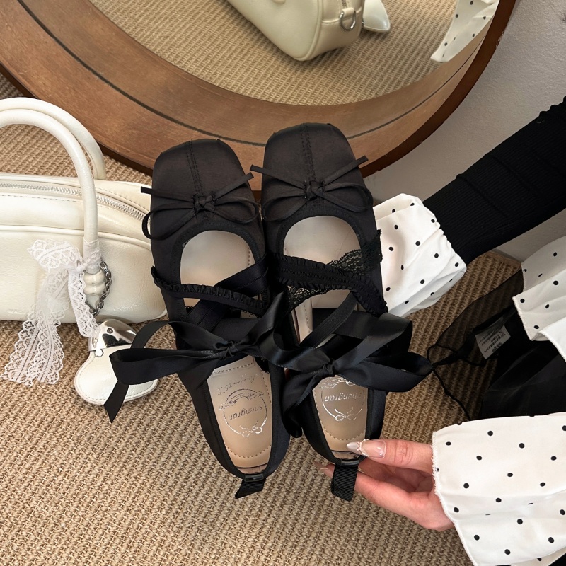 New Spring Comfortable Lace-up - Ballet Flat Women avis et prix