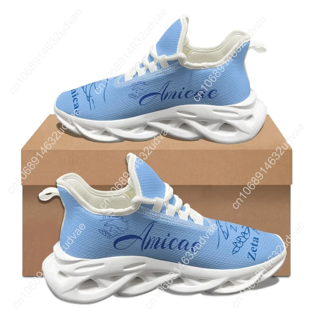 Zeta Amicae New Trend 3D Print - Mesh Sneaker Women avis et prix