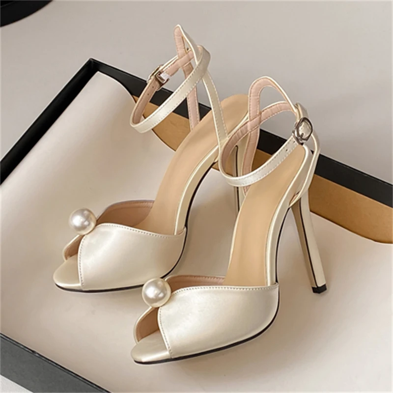 Eilyken Sexy String Bead Open  - Women'S Shoes Peep Toe avis et prix