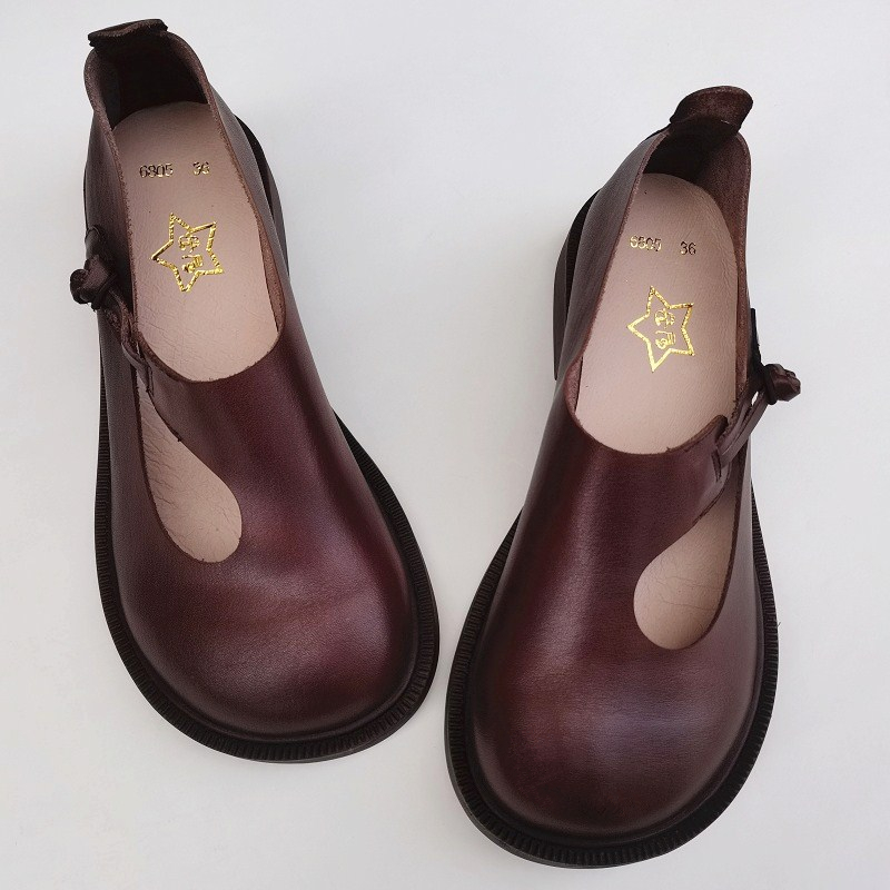 Careaymade-Genuine leather big - Women'S Shoes Large avis et prix