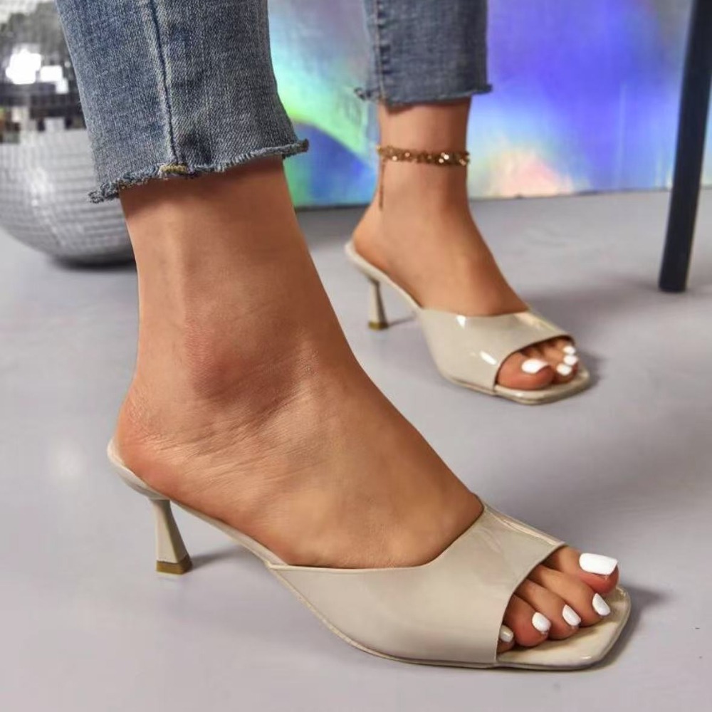 Fashion Fish Mouth Slippers Su - Women'S Shoes Peep Toe avis et prix