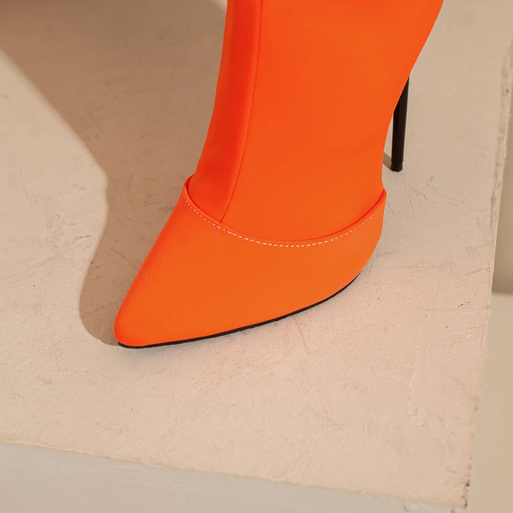 New Winter Glamour Orange Yell - Women'S Shoes In Size 12 avis et prix