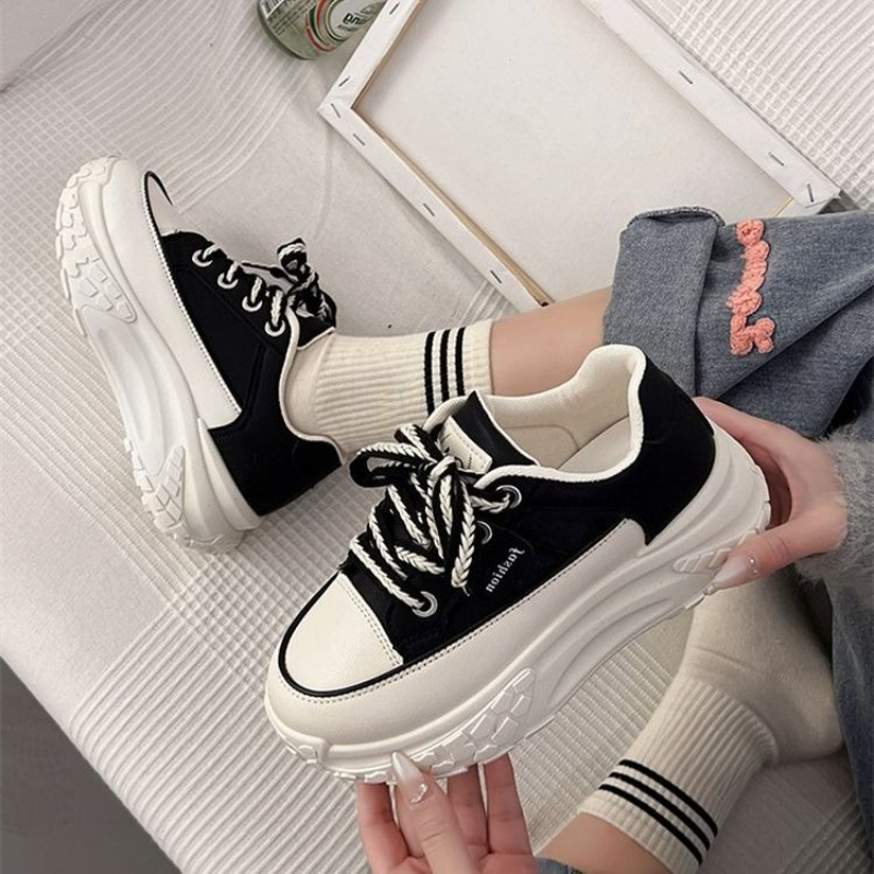 Trendy White Dad Shoes Lightwe - Mesh Sneaker Women avis et prix