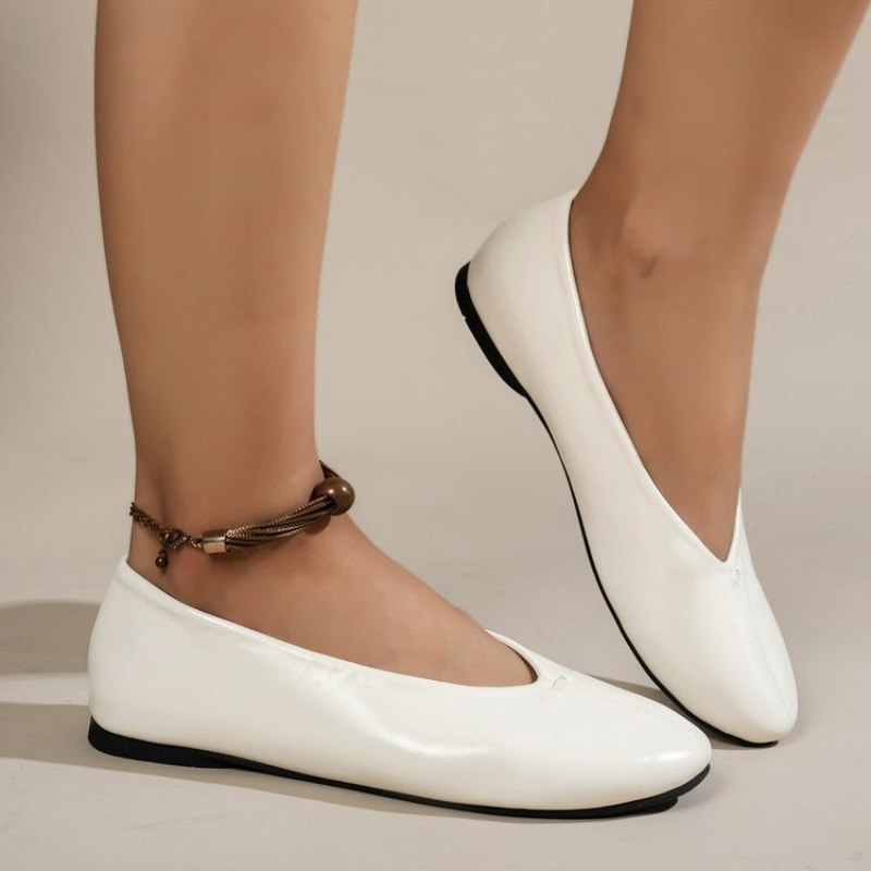 Comfort Round Toe Shallow Shoe - Ballet Flat Women avis et prix