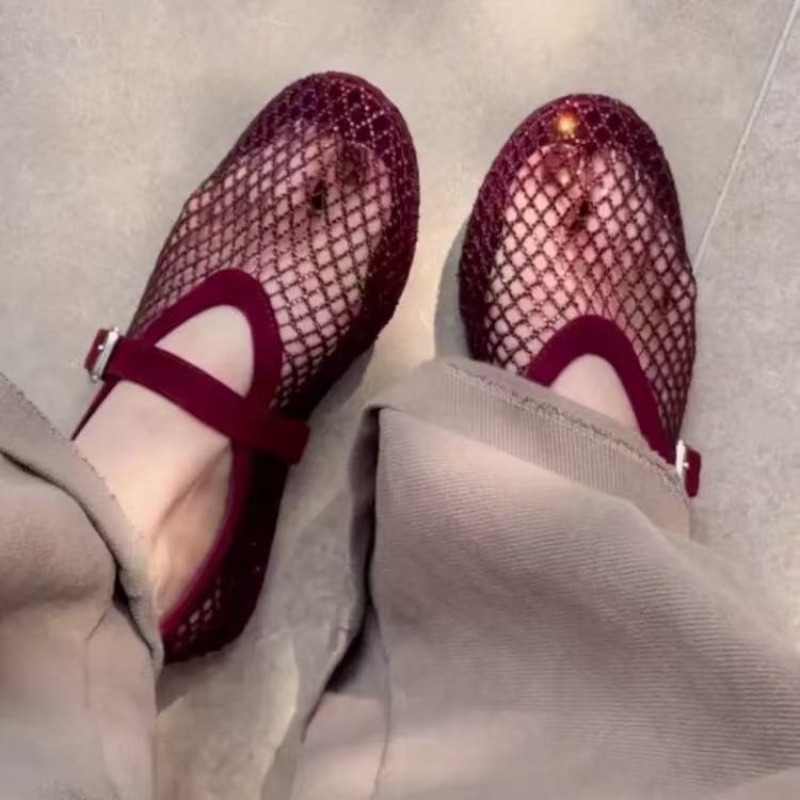Hollow Rhinestone Baotou Sanda - Women Shoes Sandals avis et prix