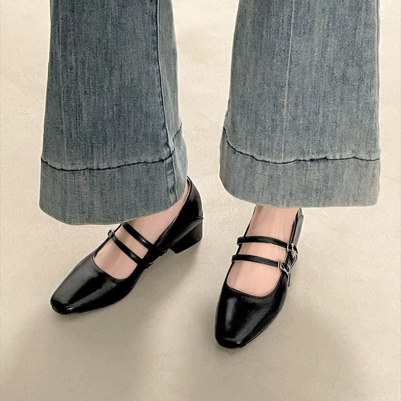 Square Toe Low Heel Women Silv - Women'S Shoes Toms avis et prix