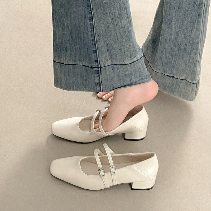 Square Toe Low Heel Women Silv - Women'S Shoes Toms avis et prix