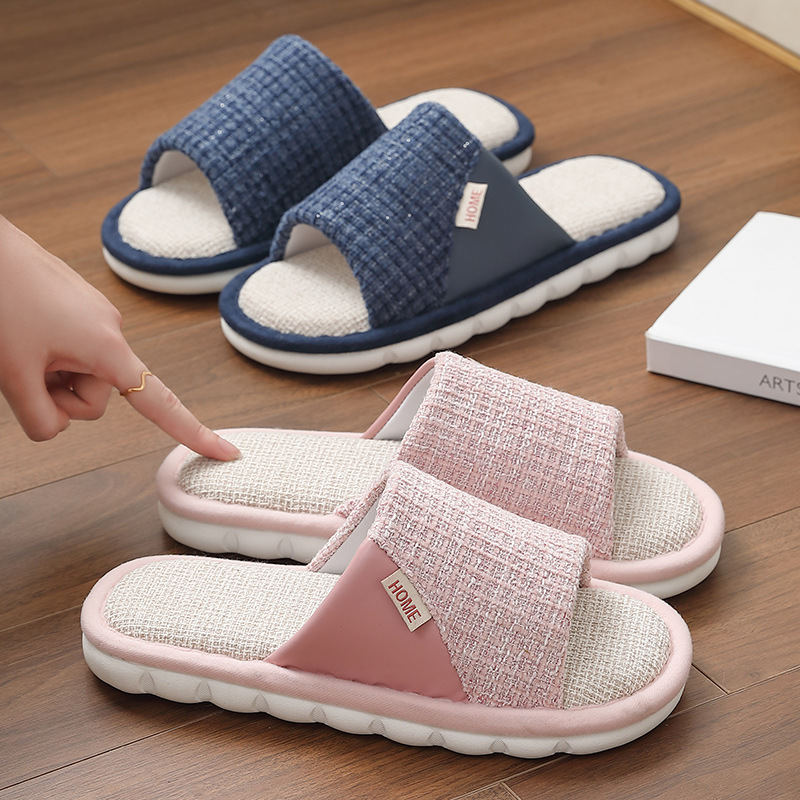 Linen Slippers Women And Men H - Women Shoes Size To Men avis et prix