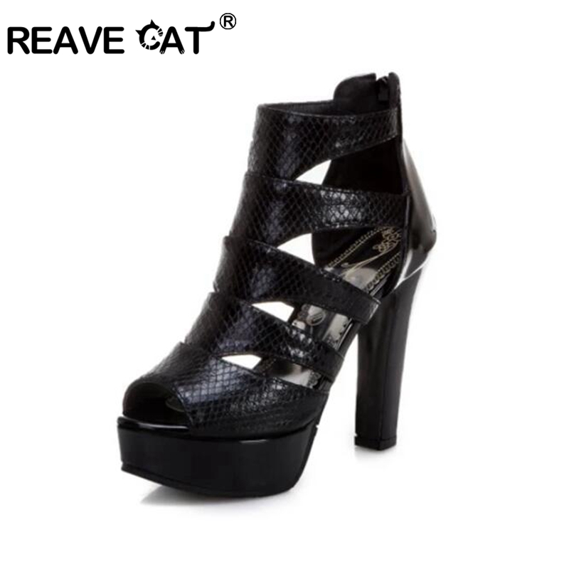 REAVE CAT Sexy Size 34-50 Wome - Women'S Shoes Peep Toe avis et prix