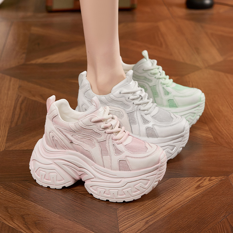 Women's Fashion Chunky Platfor - Mesh Sneaker Women avis et prix