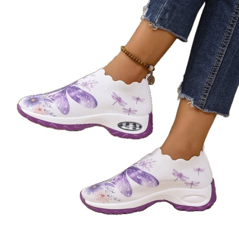 Women's Butterfly Rhinestone S - Mesh Sneaker Women avis et prix