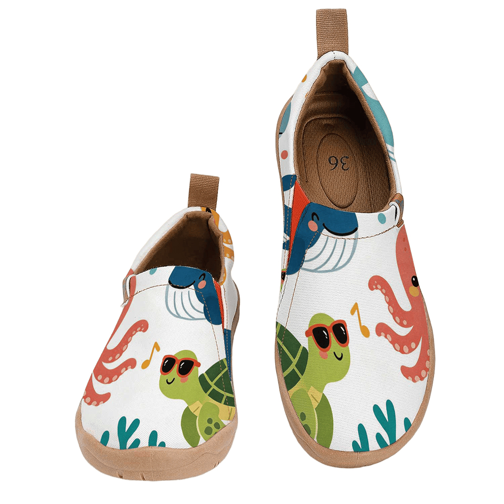 Women's Wide Toe Box Fun Carto - Women'S Shoes With Wide Toe Box avis et prix