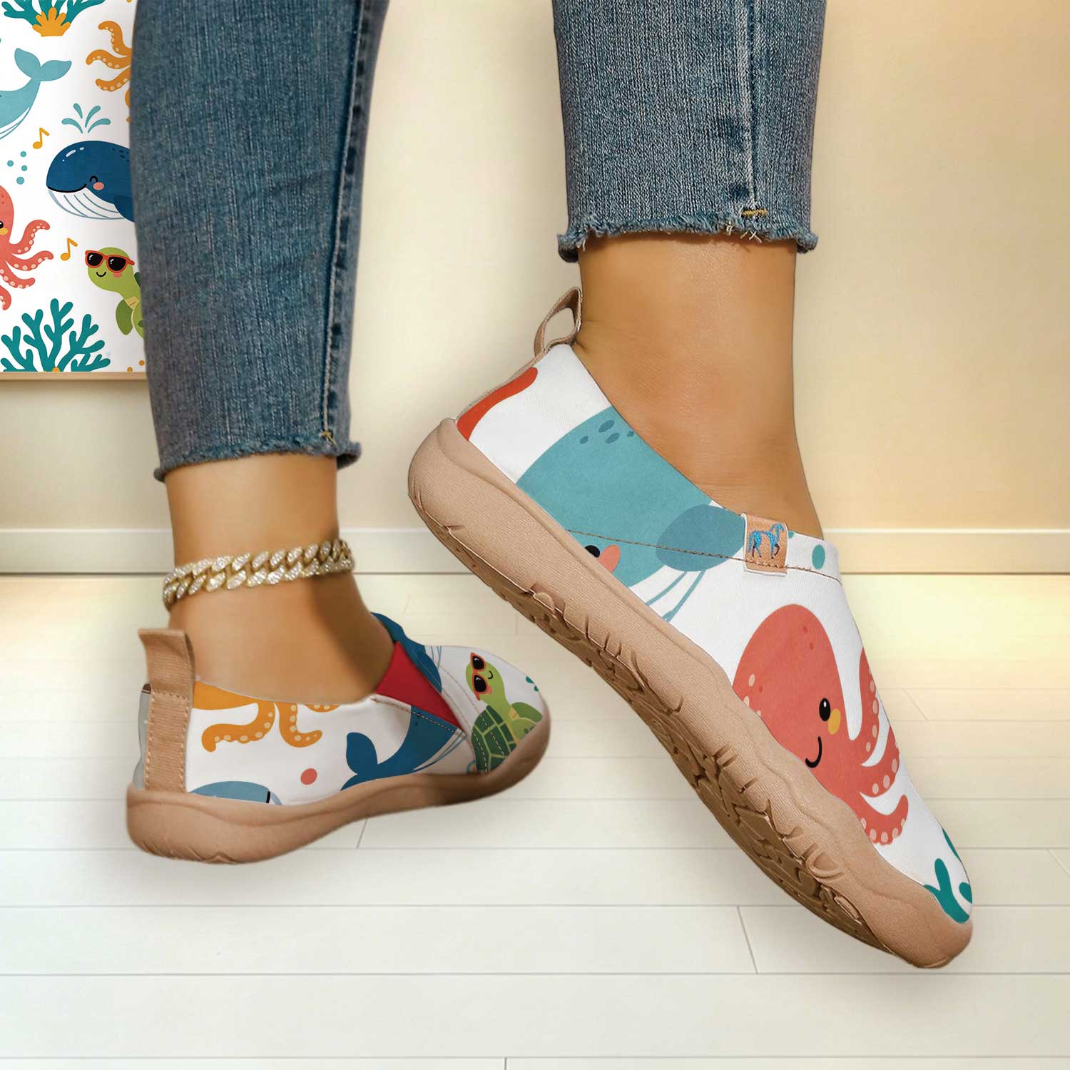 Women's Wide Toe Box Fun Carto - Women'S Shoes With Wide Toe Box avis et prix